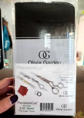 Ps-c02 Olivia Garden Precisioncut 5.75 Inch Shear The Edge Razor Zipper Case New