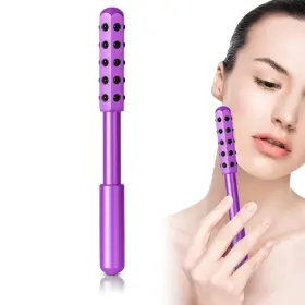 3004 Onlysky Beauty Up Lifting Massaging Roller Radiance 30 Germanium Stone Purple