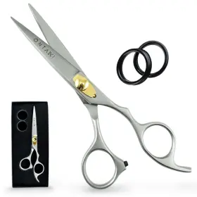 Ontaki 689585754876 6.5 Inch Hair Cutting Scissors - Japanese Steel Beard And Moustache