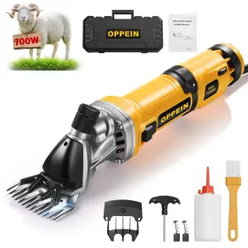 Opp-2 Oppein 2025 Upgraded Sheep Shears Professional Electric Clippers 6 Spee