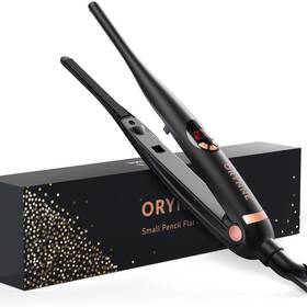Orynne Qw-19-g 3/10ftft Small Flat Irons For Short Hair Pixie Cut 5s Ultra Fast Heat Up Tiny