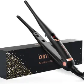 Qw-19-g Orynne 3/10ftft Small Flat Irons For Short Hair Pixie Cut 5s Ultra Fast Heat Up Tiny