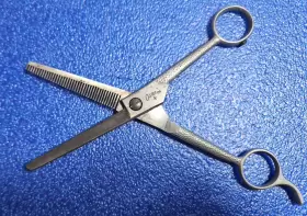 928-65 Oster Vintage Professional Barber Scissors Hammered Metal Usa 928-65 Oster Vintage Professional Barber Scissors Hammered Metal Usa