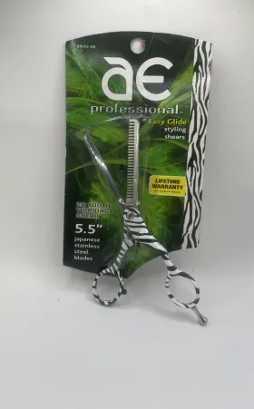 135744 Oster / Arius Eickert Zebra 5.5 Inch Precision Salon Thinning Shear
