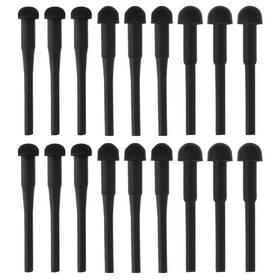 Ototec 207-bh 90pcs Hair Scissor Rubber Silencer Scissors Barber Shears Stopper Black