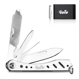 M-9305 Outu Multitool 6 In 1 Keychain Stainless Steel Edc Pocket Tool With Bottle Op