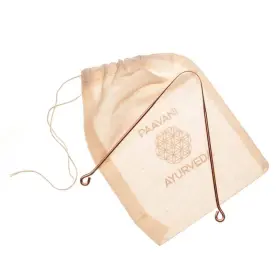 Paavani 041 X Ayurveda - Copper Tongue Scraper