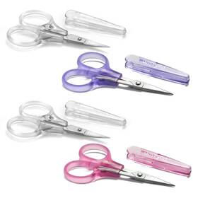 Pafason Eu095181 Small Travel Craft Scissors Set Straight Curved Precision Tip All Pur