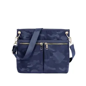 Pakfieks 768924807753 Crossbody Nylon Handbag Women High Texture Shoulder Bag Multi-pocket Lightwei
