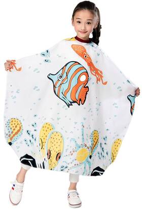 Perfehair Sw030 Kids Haircut Salon Cape Hair Cutting Shampoo Styling Capes Cloth For Child