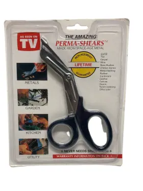 Perma-shears 016908123482 The Amazing Made From Space Age Metal. New N Package Free Shipping