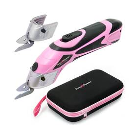 Pink Power 850029514855 Electric Fabric Scissors Box Cutter For Crafts Sewing ... Fast Ship