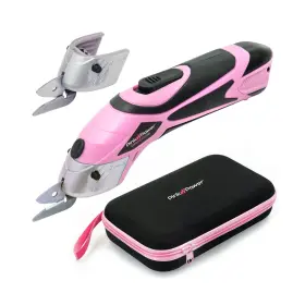 Pink Power 850029514855 Electric Fabric Scissors Box Cutter For Crafts Sewing ... Fast Ship