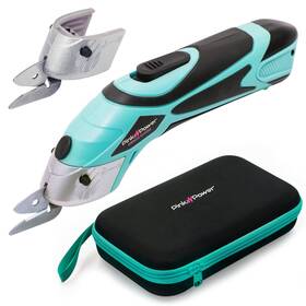 Pink Power 850029514879 Electric Fabric Scissors Box Cutter For Crafts Sewing Cardboard