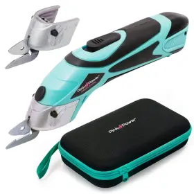 Pink Power 850029514879 Electric Fabric Scissors Box Cutter For Crafts Sewing Cardboard