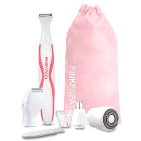 Pinkpapaya Trimmerred4in12024012103 Electric Bikini Trimmer For Women 4 In 1 Shaver Line Hair Rem