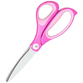 35061 Plus Fit Cut Curve Scissors 8 Inch Pink Large
