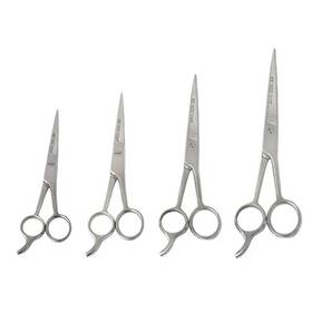 Precise Canada 703510494542 Pc 4 Pairs Ice Tempered Stainless Steel Styling Hair Cutting Scissors Barber