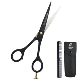 Pp-bs-blk-b2 Pristine Pluck Stainless Steel Professional Hair Cutting Scissors 6.5 Inch Ultra Sharp Barber Sc