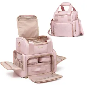 Capk00402 Prokva Large Makeup Cosmetic Bag With 3 Removable Case Double Layer Travel O