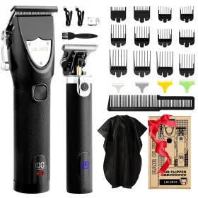 Ptbysmy 792864184483 Hair Clippers For Men Professional Cordless Barber And Beard Trimme