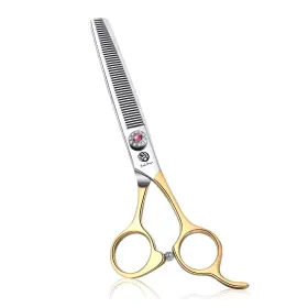 4346796314 Purple Dragon 6.5 Inch Professional Golden Pet Dog Cat Grooming Thinning Shears S... Fast Ship