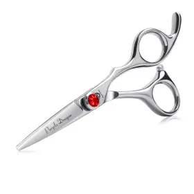 Purple Dragon 637045146785 4.5 Barber Hair Cutting Scissors Small Moustache Shears With Ba