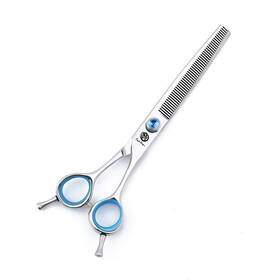 Purple Dragon 786592069419 Touch Pet Blenders Shears 7.0 Inch 50-tooth Thinning Scissor For D