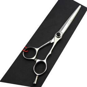Purple Dragon 799969001752 6.0 Inch Sliver Salon Hair Cutting Scissors Barber Shears With Bag- Perfect F