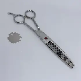 B07dntn135 Purple Dragon 6.5 Inch Professional Pet Grooming Scissors 46 Tooth Thinning Shears