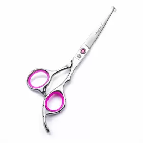 Lf-102 Purple Dragon 6.0 Inch Professional Kids Saftey Round Head Hair Cutting Scissors/shears For