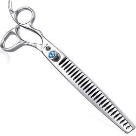 Purple Dragon Pdd002 8.0 Inch Left Handed Professional Pet/dog Grooming Hair Cutting Sci