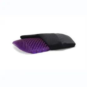 Psc-bck-01 Purple Back Cushion Pressure Reducing Grid Designed For Ultimate Comfort