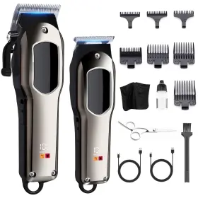 Pzn002 Pzn 714595608601 Professional Hair Clippers For Men Barber And Trim
