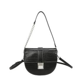 Qcxbd Fz 1105 Small Crossbody Bags For Women Leather Purse Shoulder Bag Black