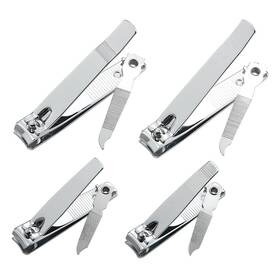 Qll Sutmsh33543 4 Pcs Professional Stainless Steel Toenail Clipper And Fingernails By - S