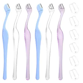 Efsywpvt2 Quilax 680537 1 6pcs Small Eye Brow Razors For Women Portable Mini Eyebrow Razor Trimmer Fa