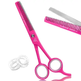 Rampage Surgical 703674067323 Professional Hairdresser Thinning Scissors 6.5ftft - Pink Hair Cutting