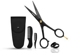 Razur 767461121612 5 Inch Professional Beard Mustache Scissors With 1 Comb - P