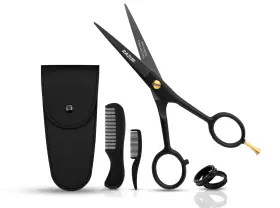 Razur 767461121612 5 Inch Professional Beard Mustache Scissors With 1 Comb - P
