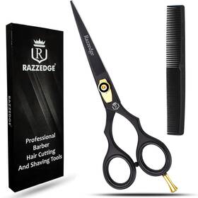 Razzedge Razz-egr-4692 6 Inch Professional Mustache And Beard Scissors Stainless Steel B