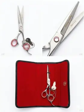 440c Rdm 5542 Japanese Professional Hair Cutting Shears Stainless Steel Sharp 6.25ftft
