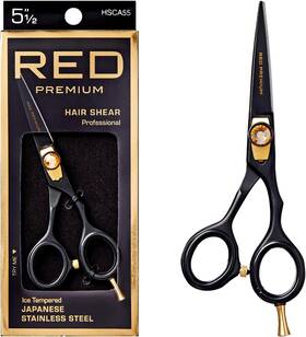 Red Beauty 313107562594 By Kiss Premium Artisan Professional Hair Shears Ice Tempered Japanese Stai