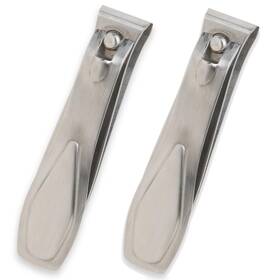 Refine 3555a Wide Jaw Straight Cut Toenail Clipper Stainless Steel 2 Count