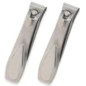 3555a Refine Wide Jaw Straight Cut Toenail Clipper Stainless Steel 2 Count