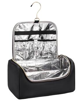 Relavel 220805-1 Hair Tools Travel Bag Large Capacity Wide-open Pouch Accessories Organi