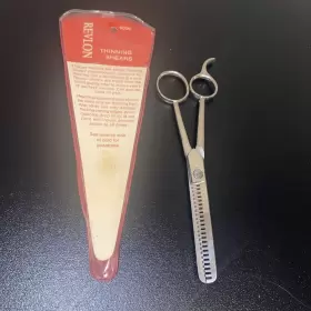 6006 Revlon Shears Scissors Vtg Hair Cutting Thinning Barbershop Barber Salon