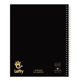 Roaring Spring 13505 Lefty Spiral Notebook Wide Ruled One Subject Left Handed Note