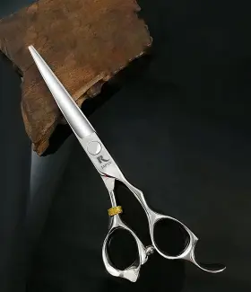 Rm-t3d55 Romonix Professional Barber Hair Cutting Scissors - Japanese Stainless Steel Salon Sc