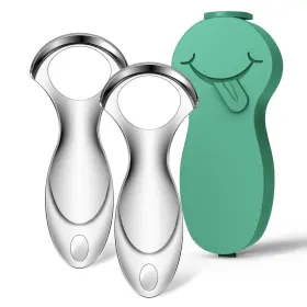 Ronavo 717328975315 Tongue Scraper Cleaner New Series For Adults P